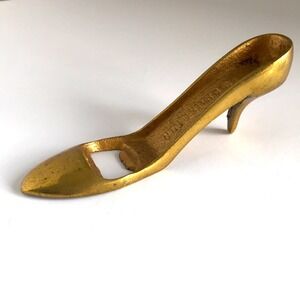 Vintage Cinderella Brass Bottle Opener